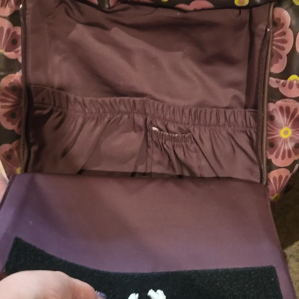 Floral Patterned Diaper Bag, EUC